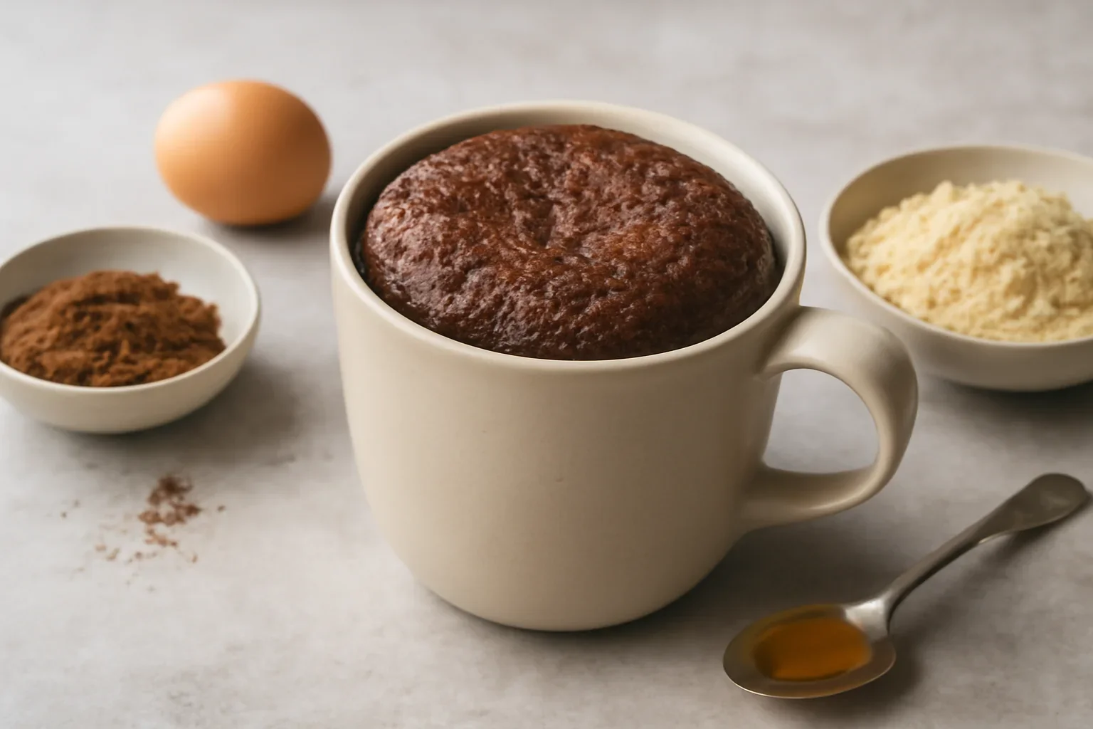 Mug cake cu cacao