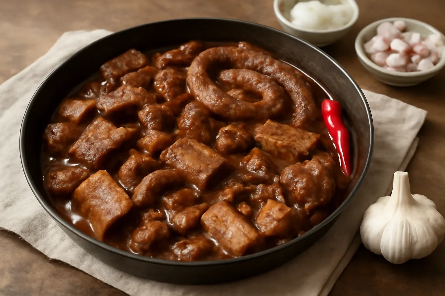 Tochitura de porc reteta traditionala moldoveneasca