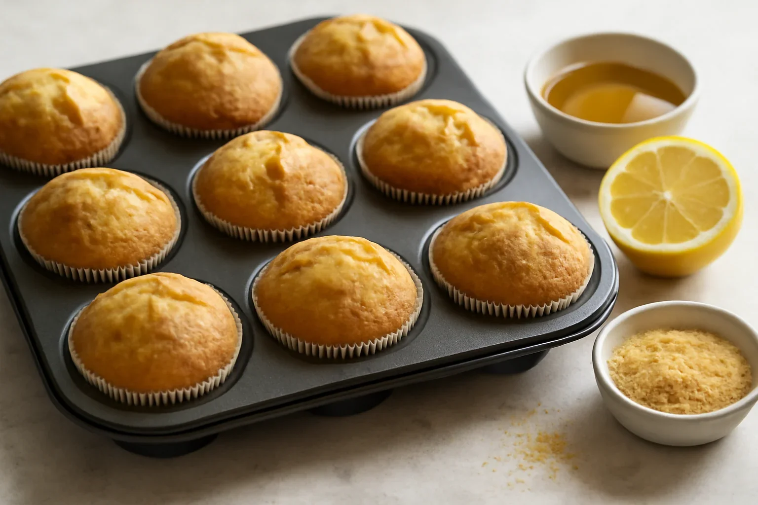 Muffins spanioli (magdalenas)
