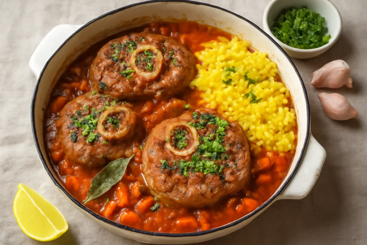 Osso buco – reteta milaneza de rasol de vitel