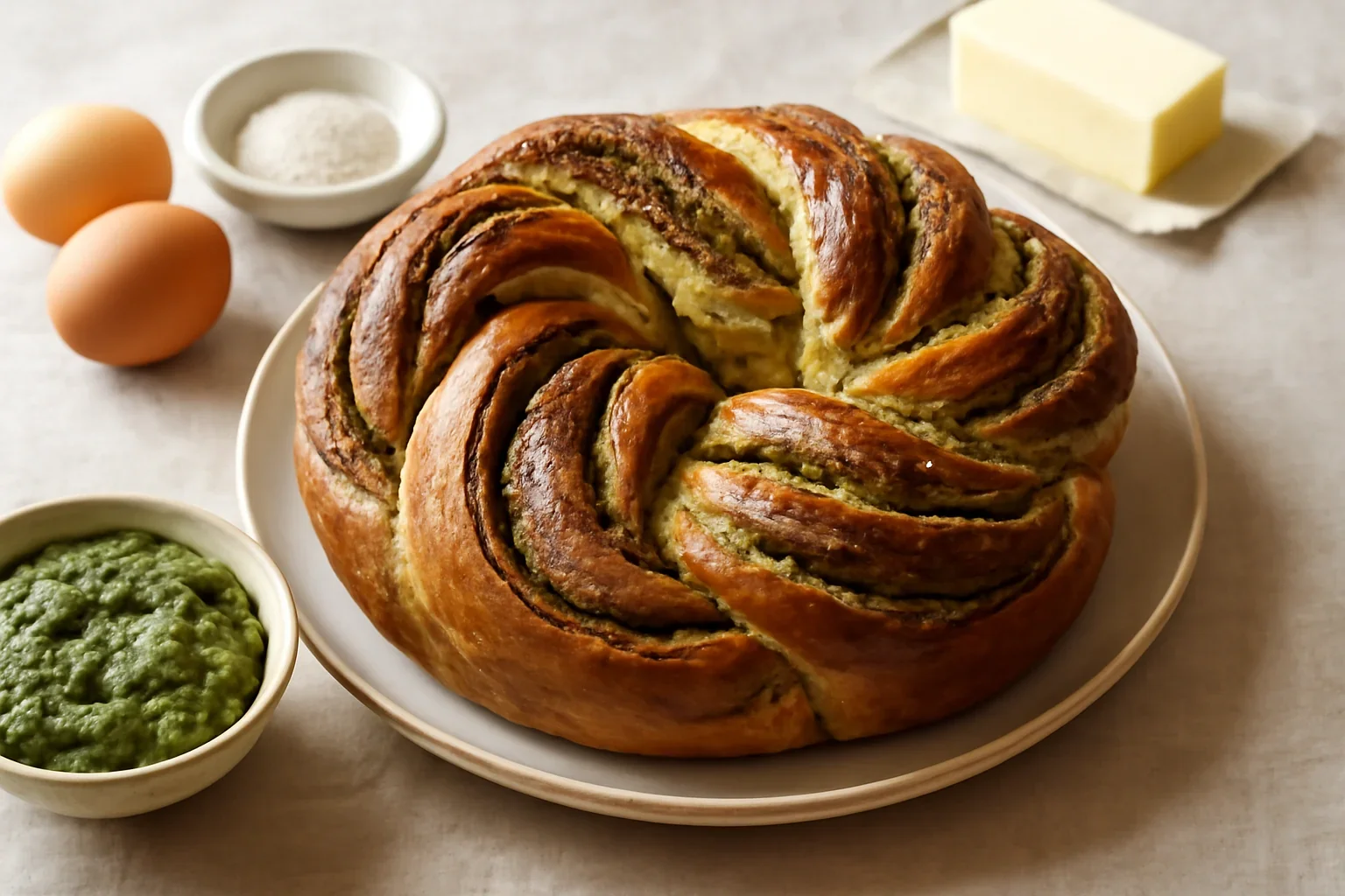 Babka cu pesto