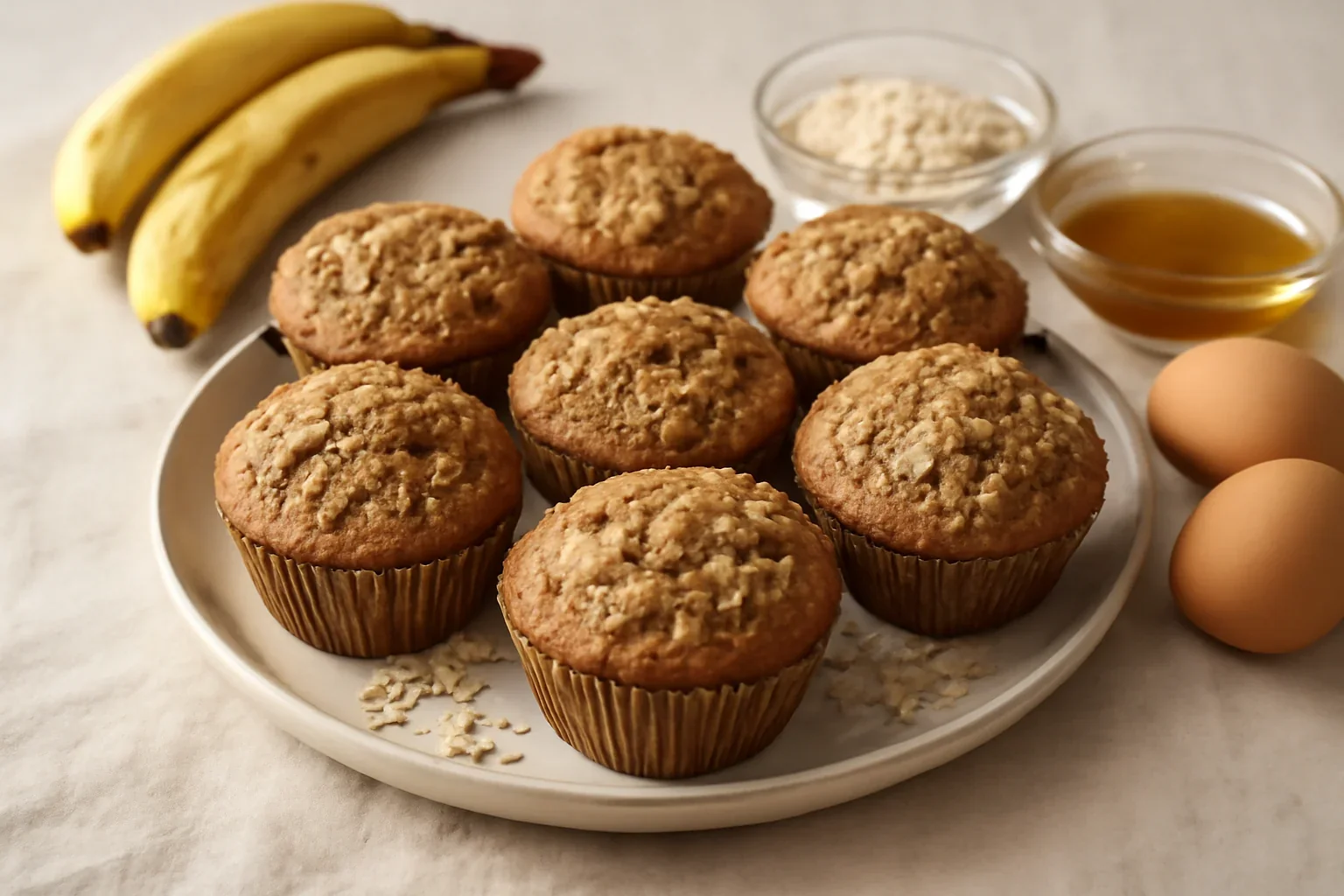 Muffins cu banane