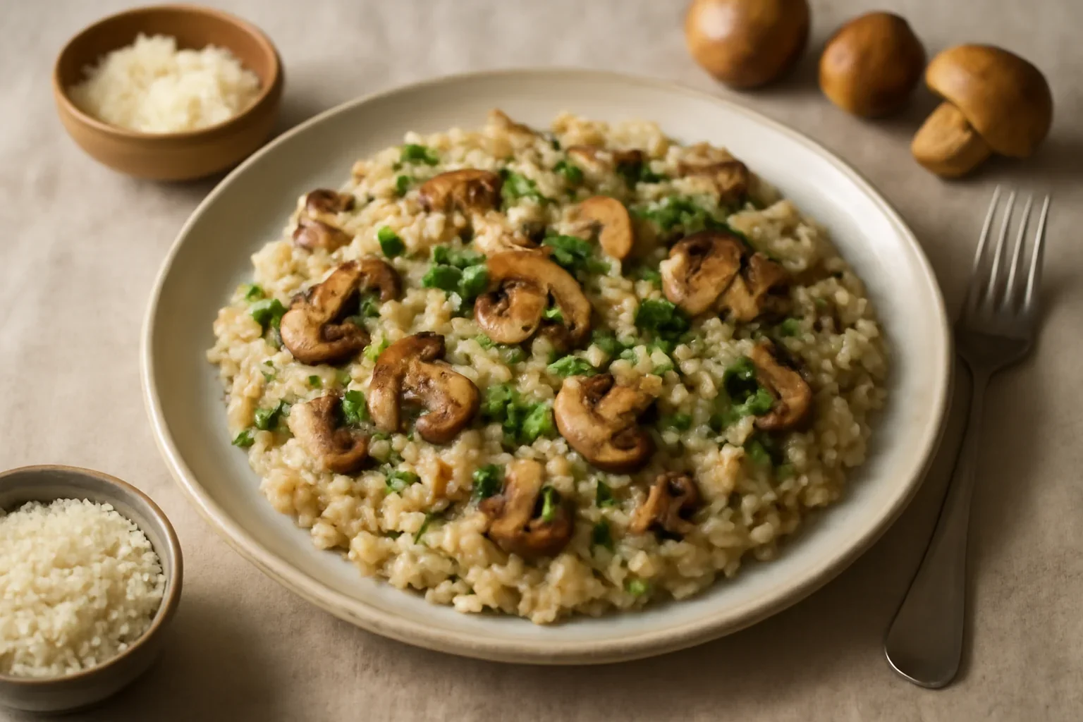 Risotto cu ciuperci