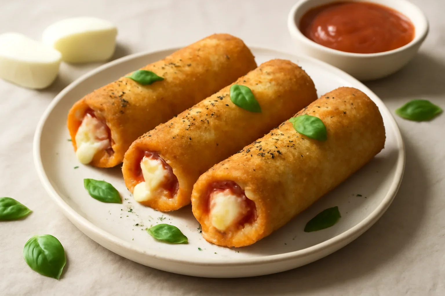 Cannoli de pizza