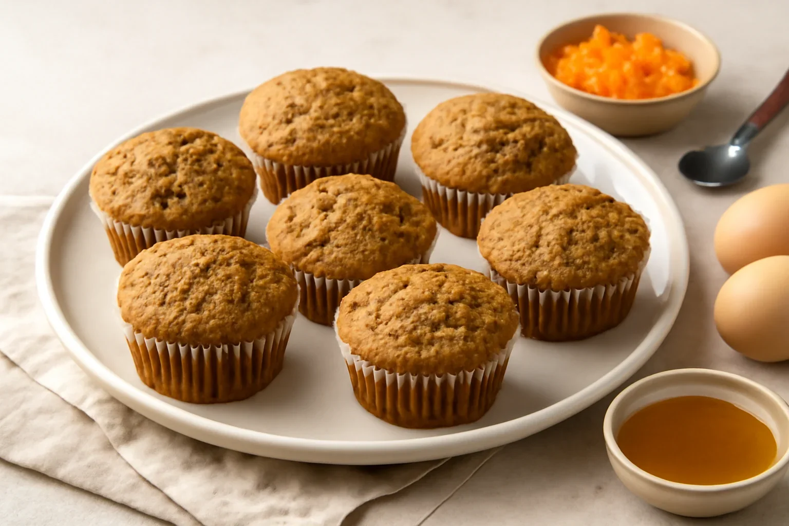 Muffini cu morcovi