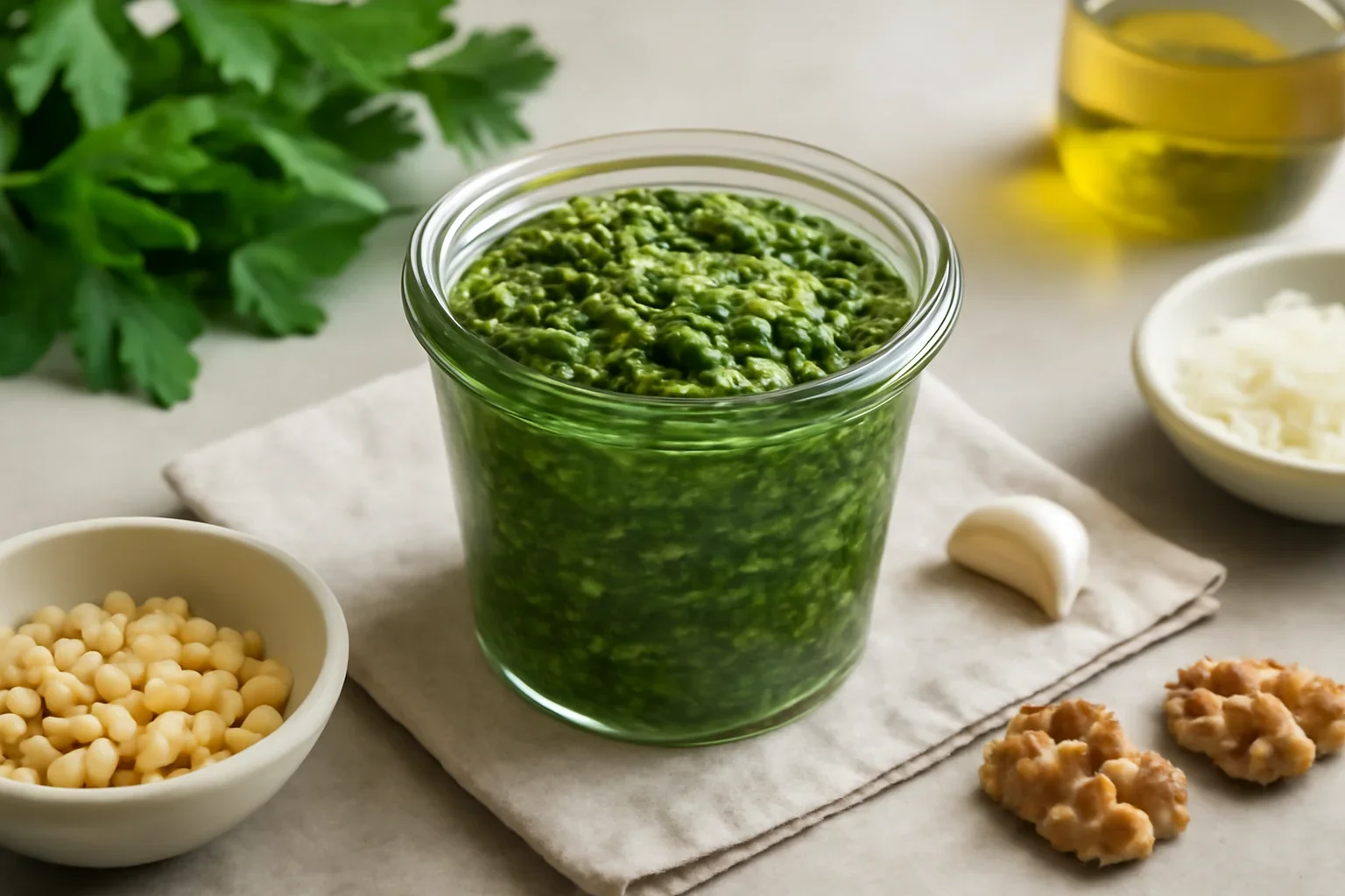 Pesto de pătrunjel