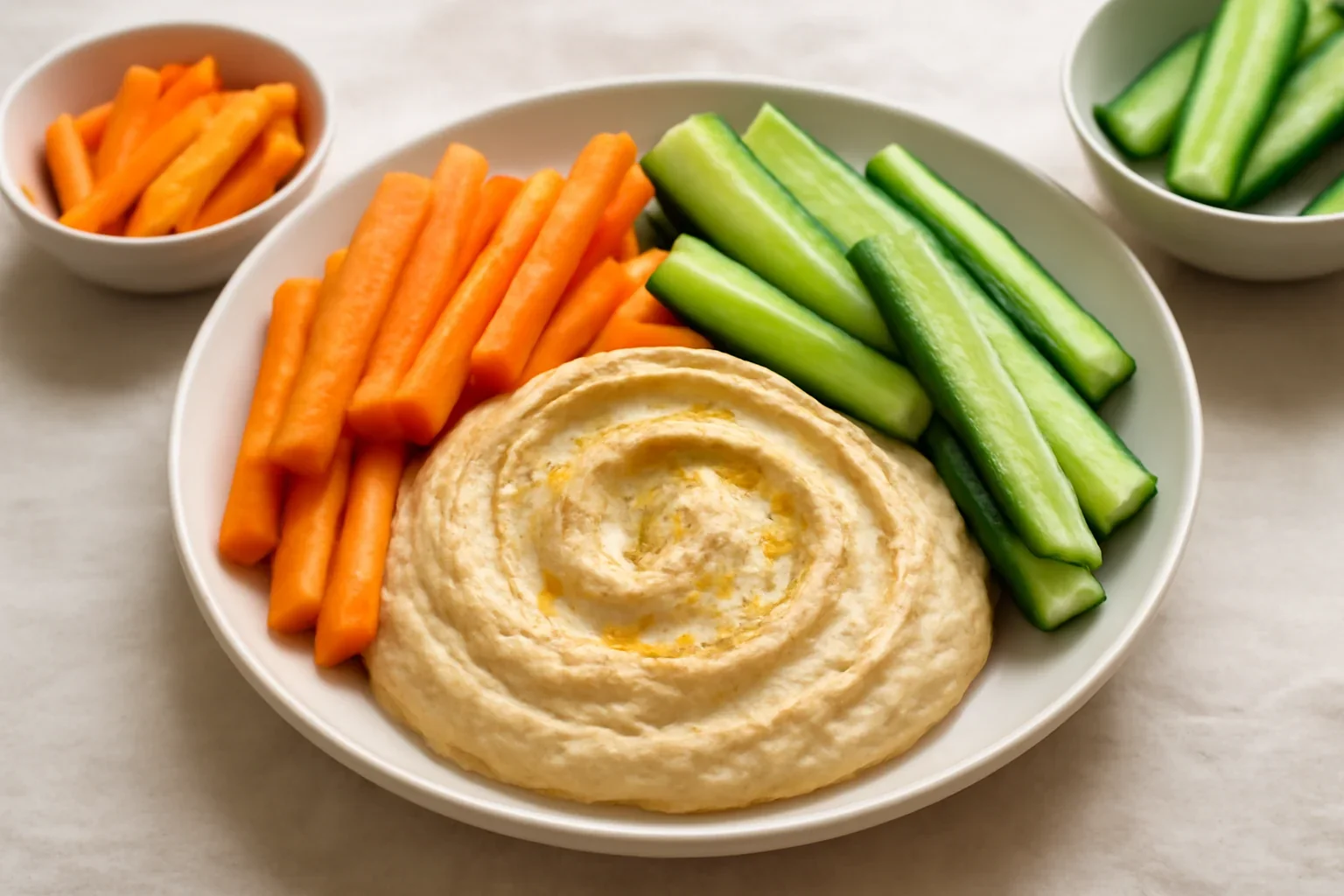 Hummus cu legume