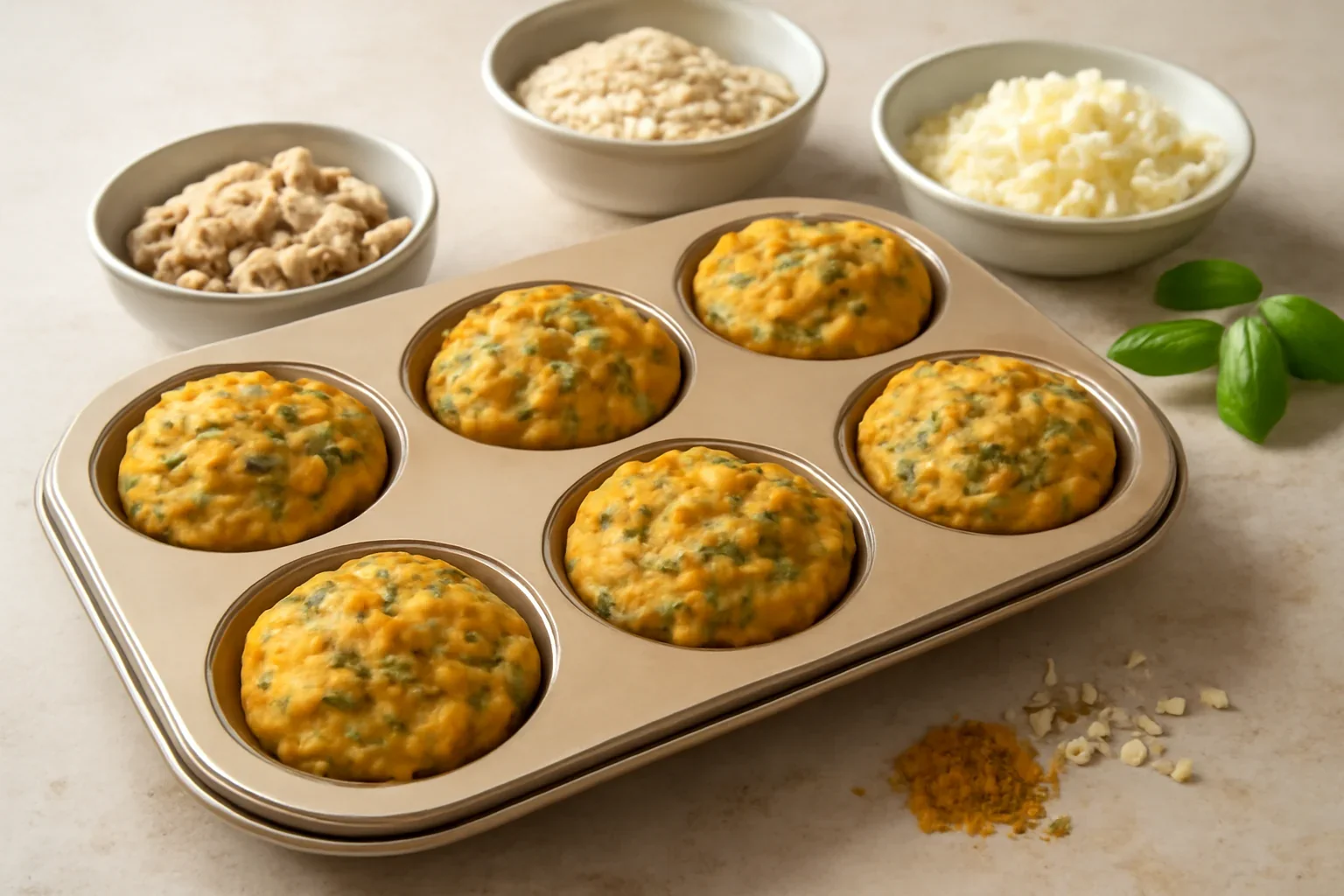 Muffins cu ton