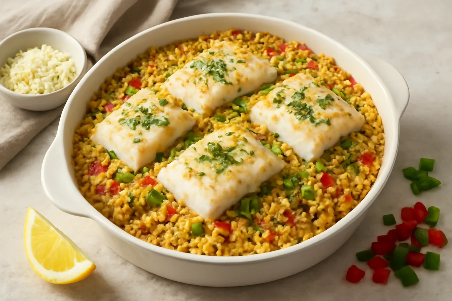 Risotto copt cu cod