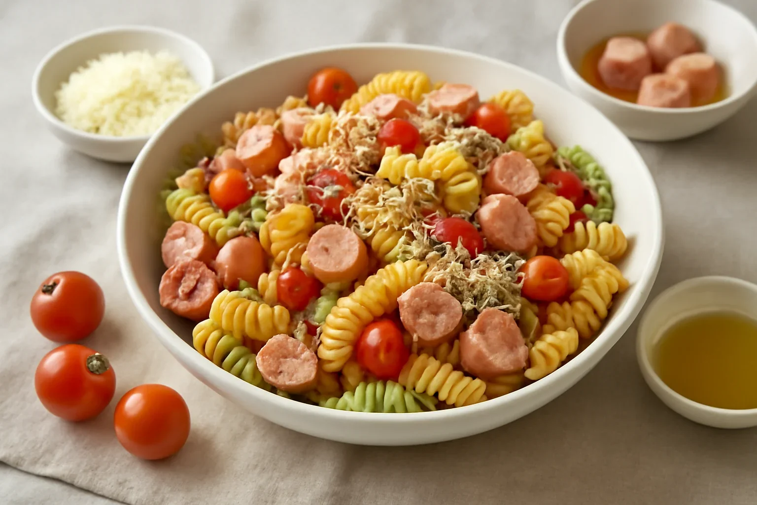 Salata colorata de paste