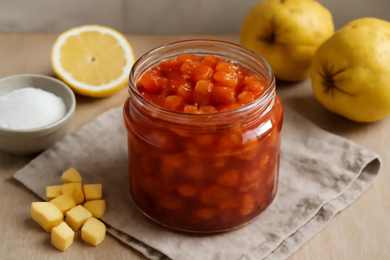 Dulceata de gutui foarte aromata pentru iarna