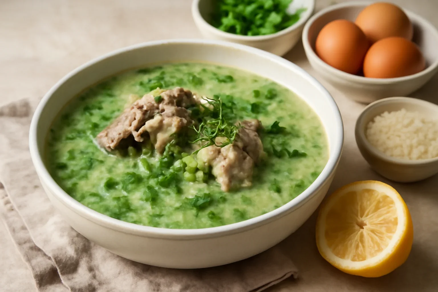 Ciorbă de miel a la grec – rețeta grecească de ciorbă de miel pentru Paști – magiritsa