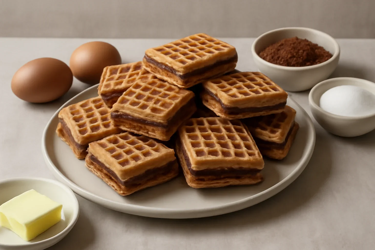 Faguri cu crema de cacao ca in copilarie