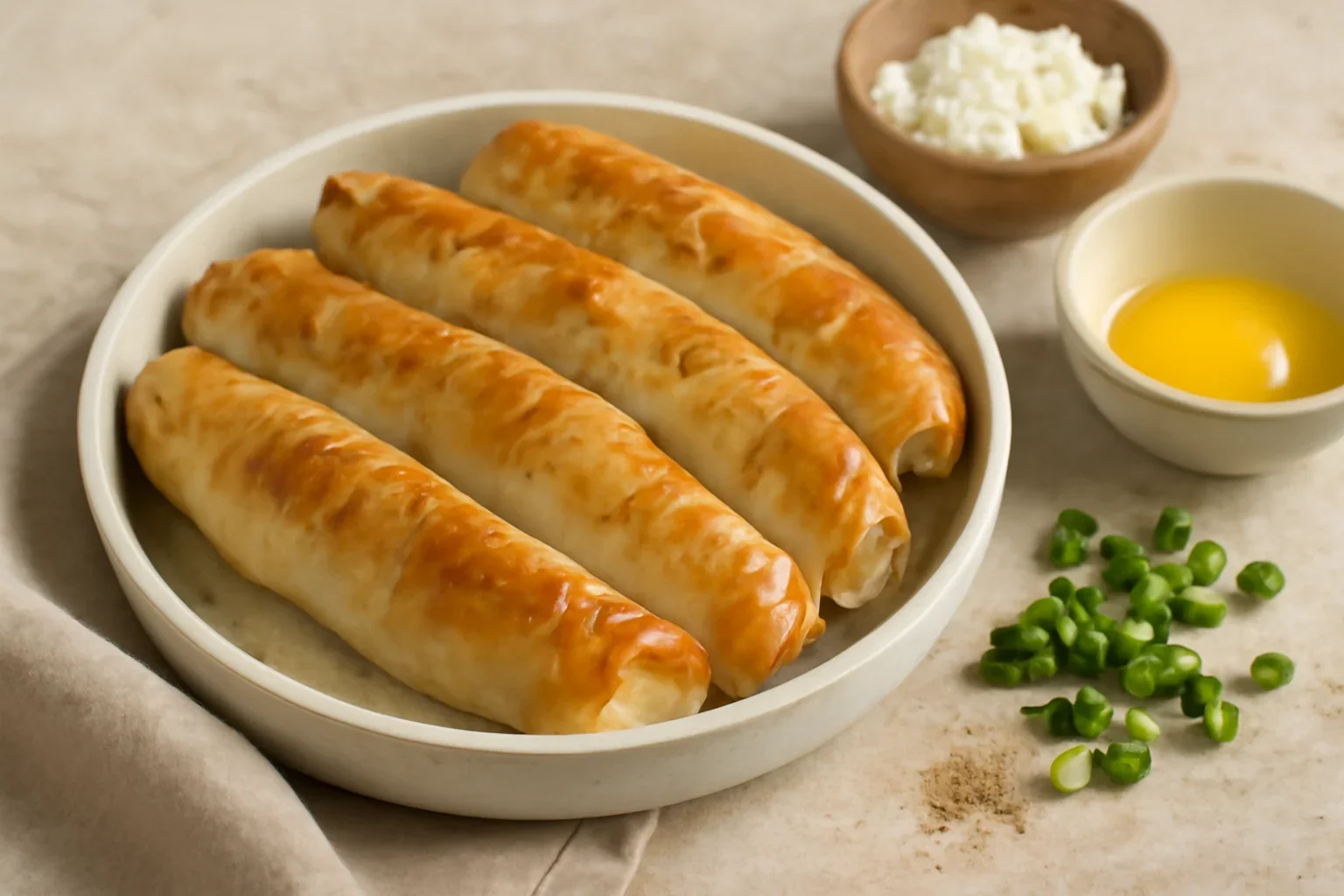 Borek cu branza feta
