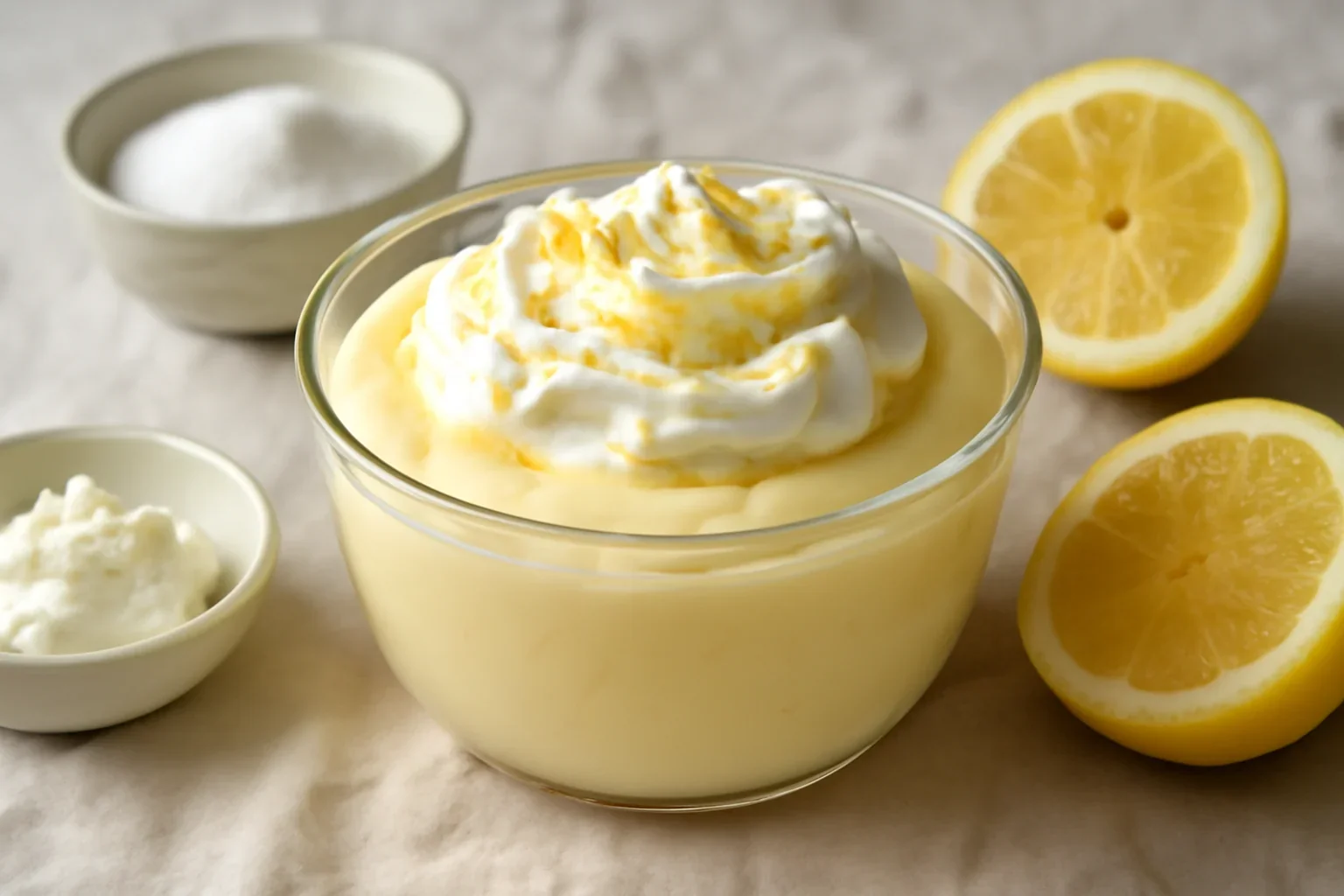 Crema de lamaie cu mascarpone si frisca