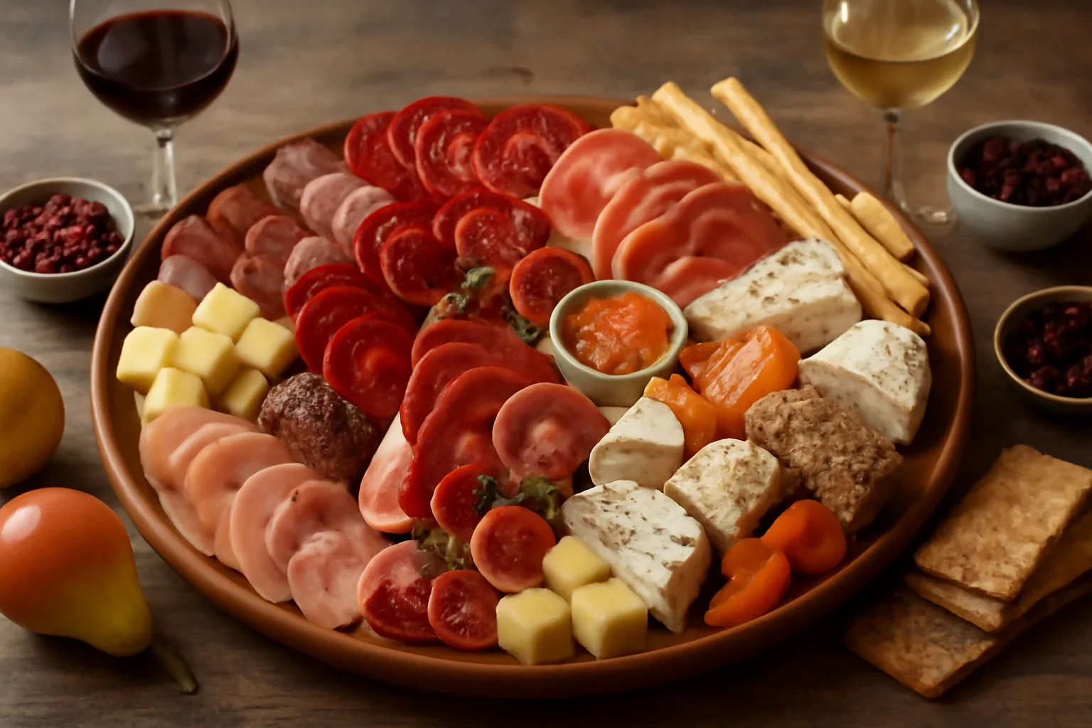 Charcuterie Board VIDEO – Cum se face un platou cu brânzeturi și mezeluri (aperitive festive)?