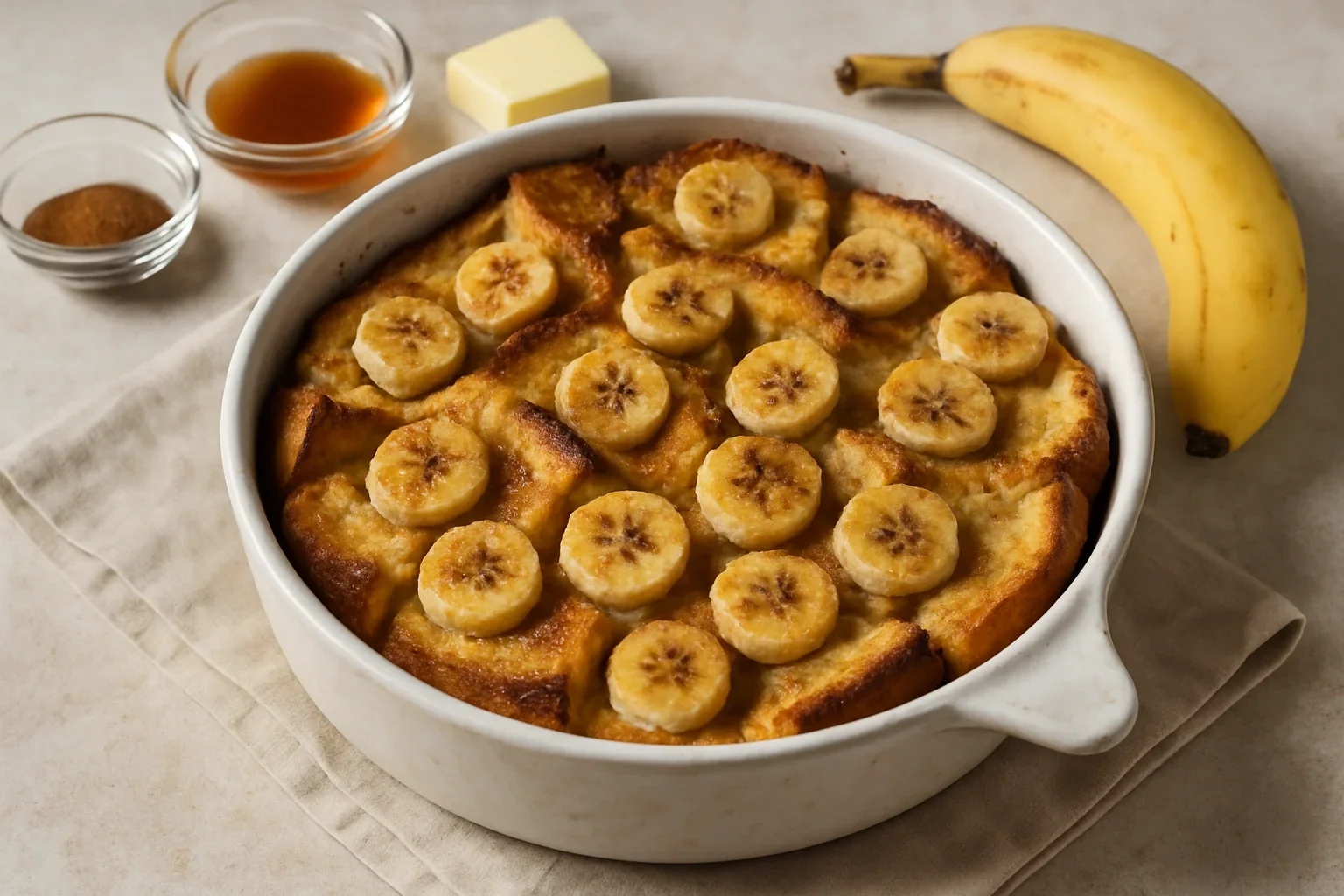 Să nu risipești – Budincă cu banane