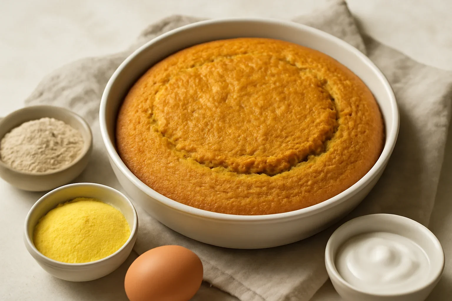 Plăcintă dulce de porumb