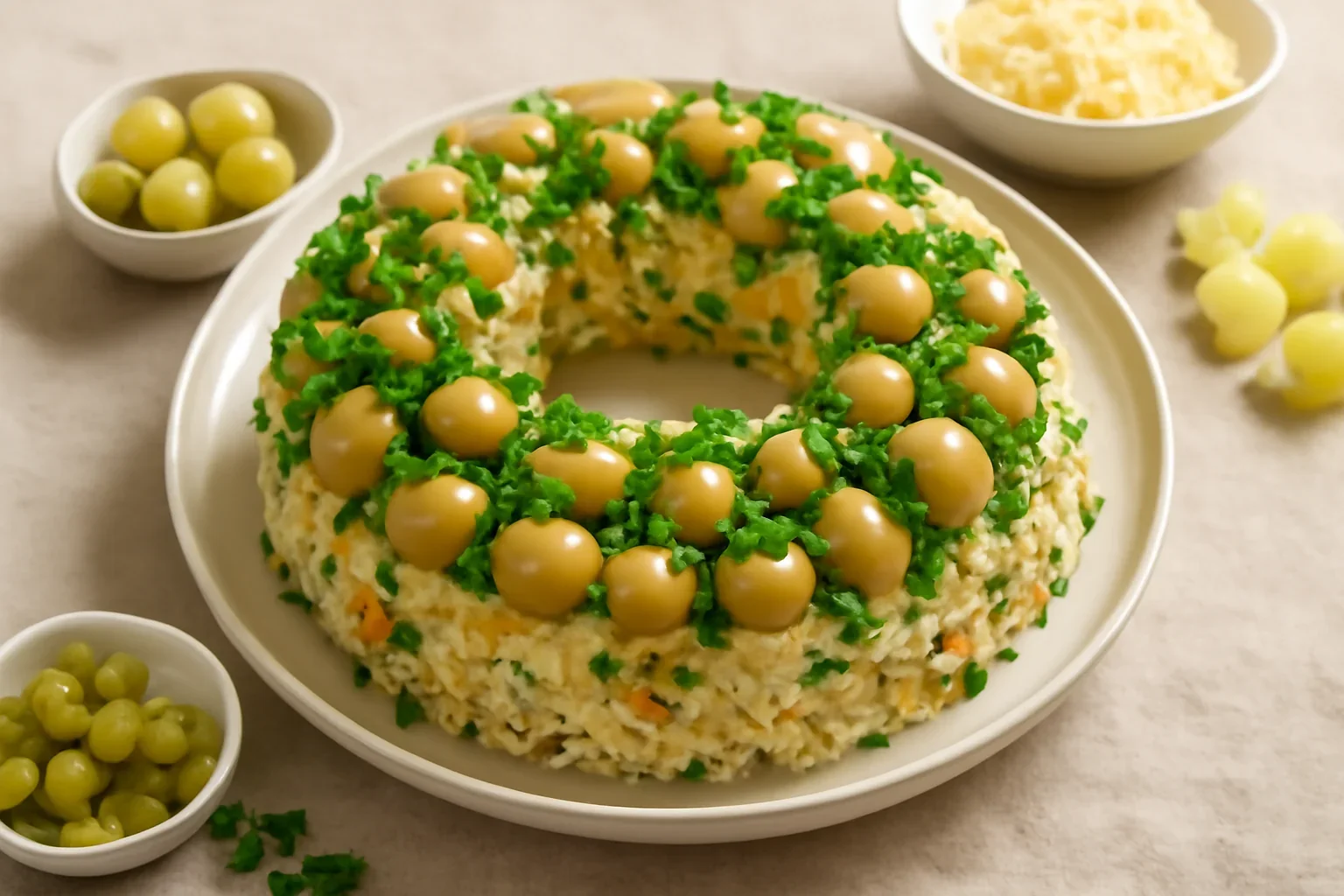 Salata Poienita cu ciuperci