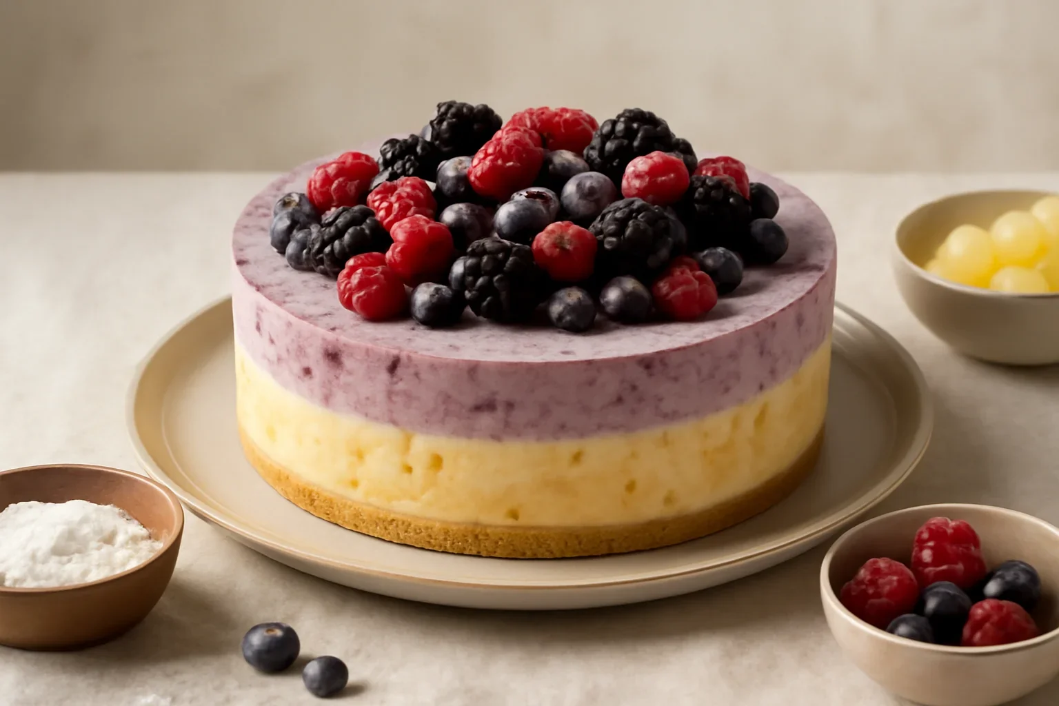 Tort Coseli cu fructe pentru Revelion
