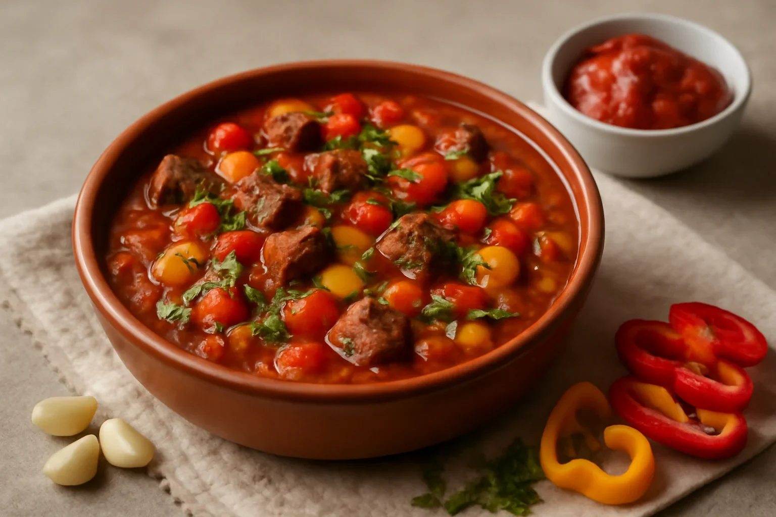 Tocana de vita cu legume reteta turceasca