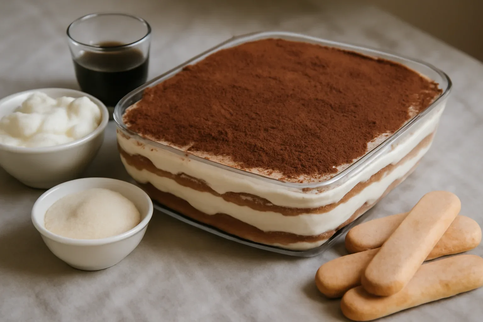 Tiramisu fara oua reteta italiana