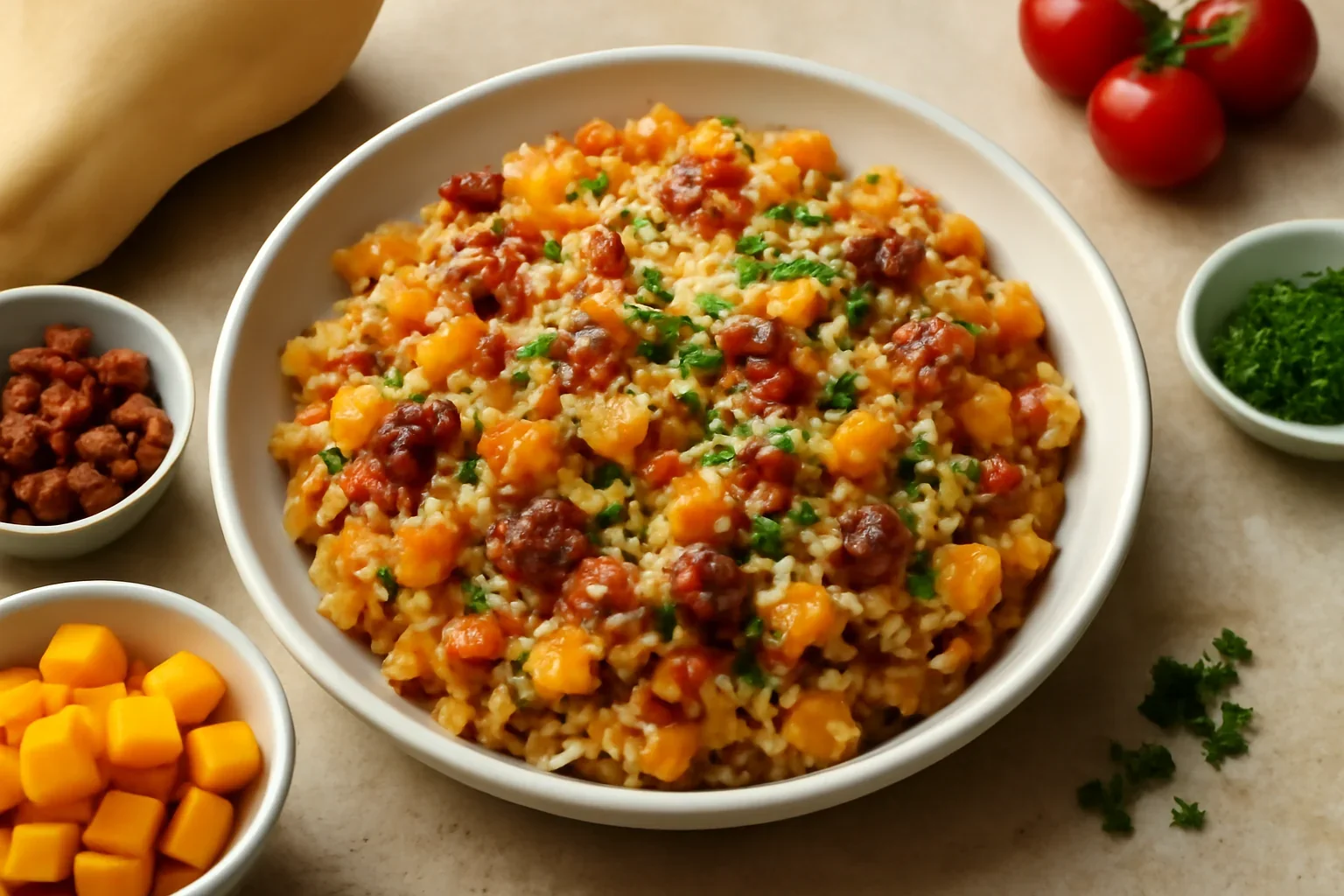 Risotto cu dovleac de unt si vin alb, reteta pas cu pas