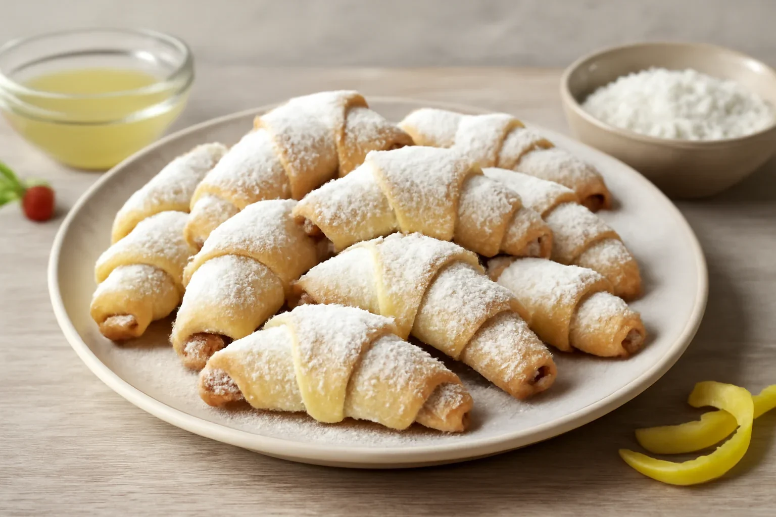 Cornulețe fragede cu borș – rețetă de post
