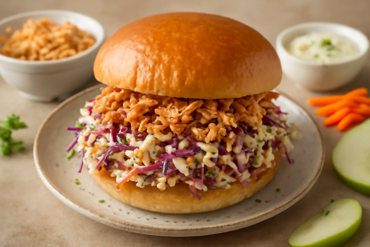 Sandwich Coleslaw cu pui