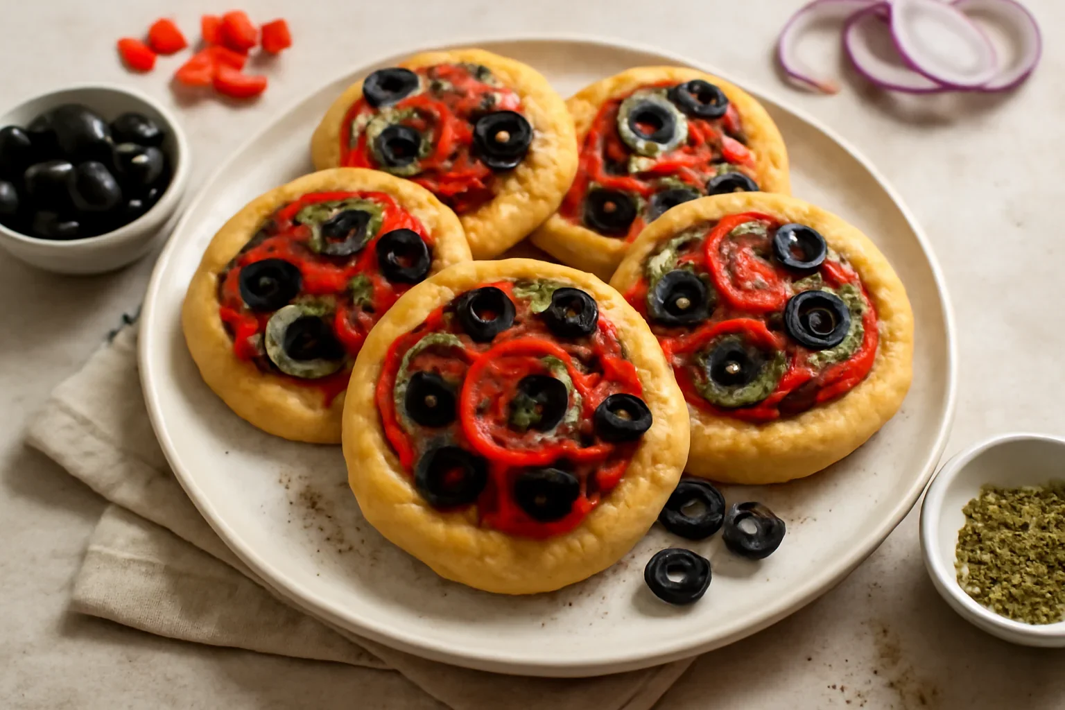 Minipizza de post, reteta simpla si ieftina