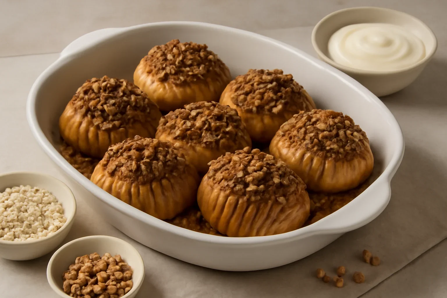 Mere coapte hasselback