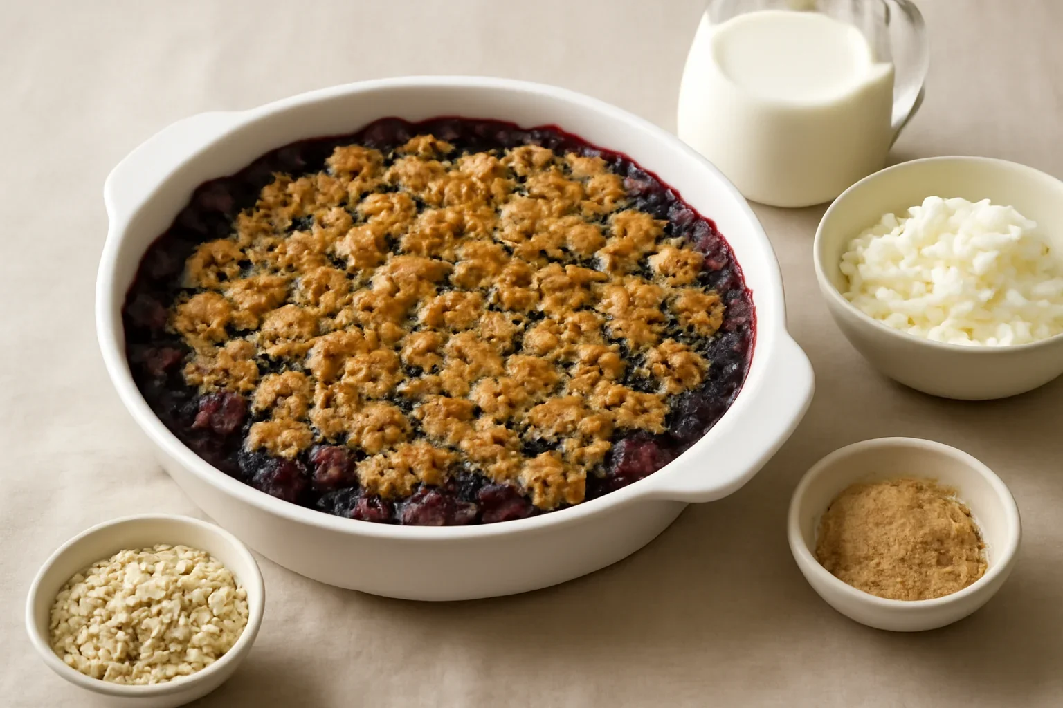 Cobbler cu fructe de pădure