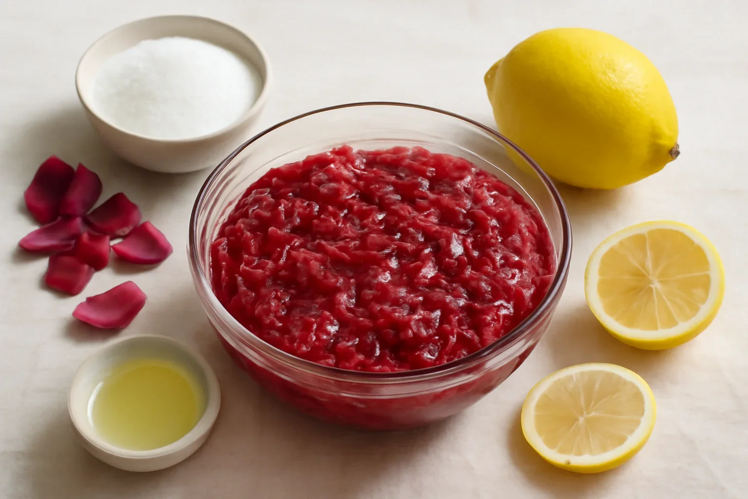 Dulceata de trandafiri facuta la rece