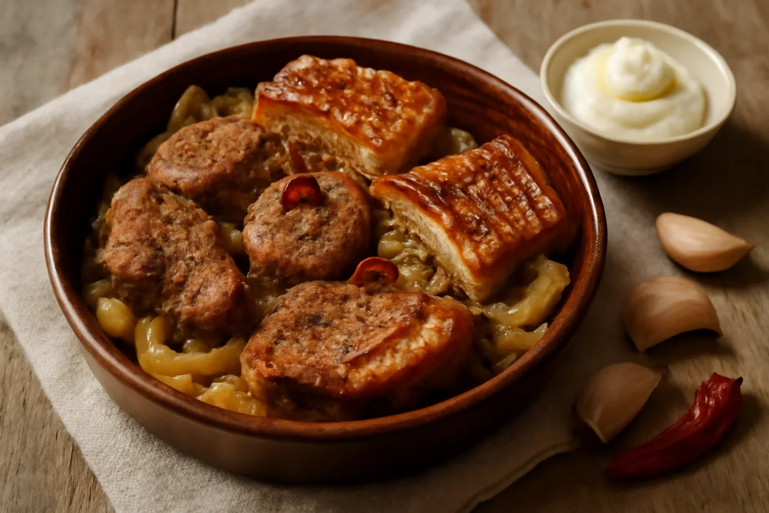 Friptura de porc reteta taraneasca