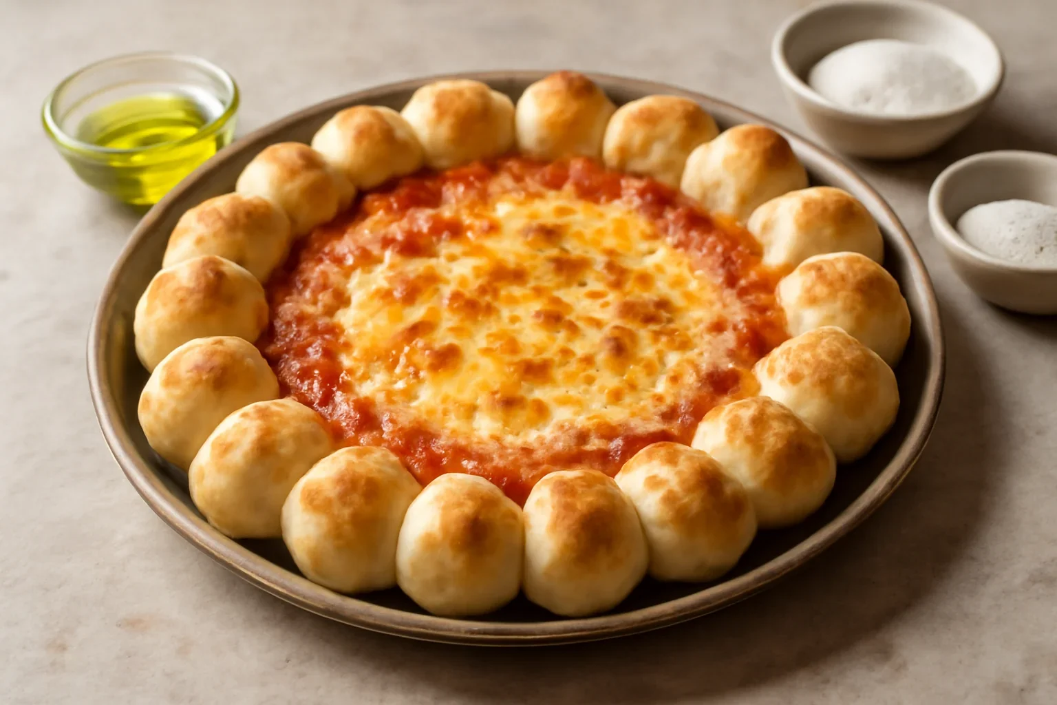 Pizza cheesy bites