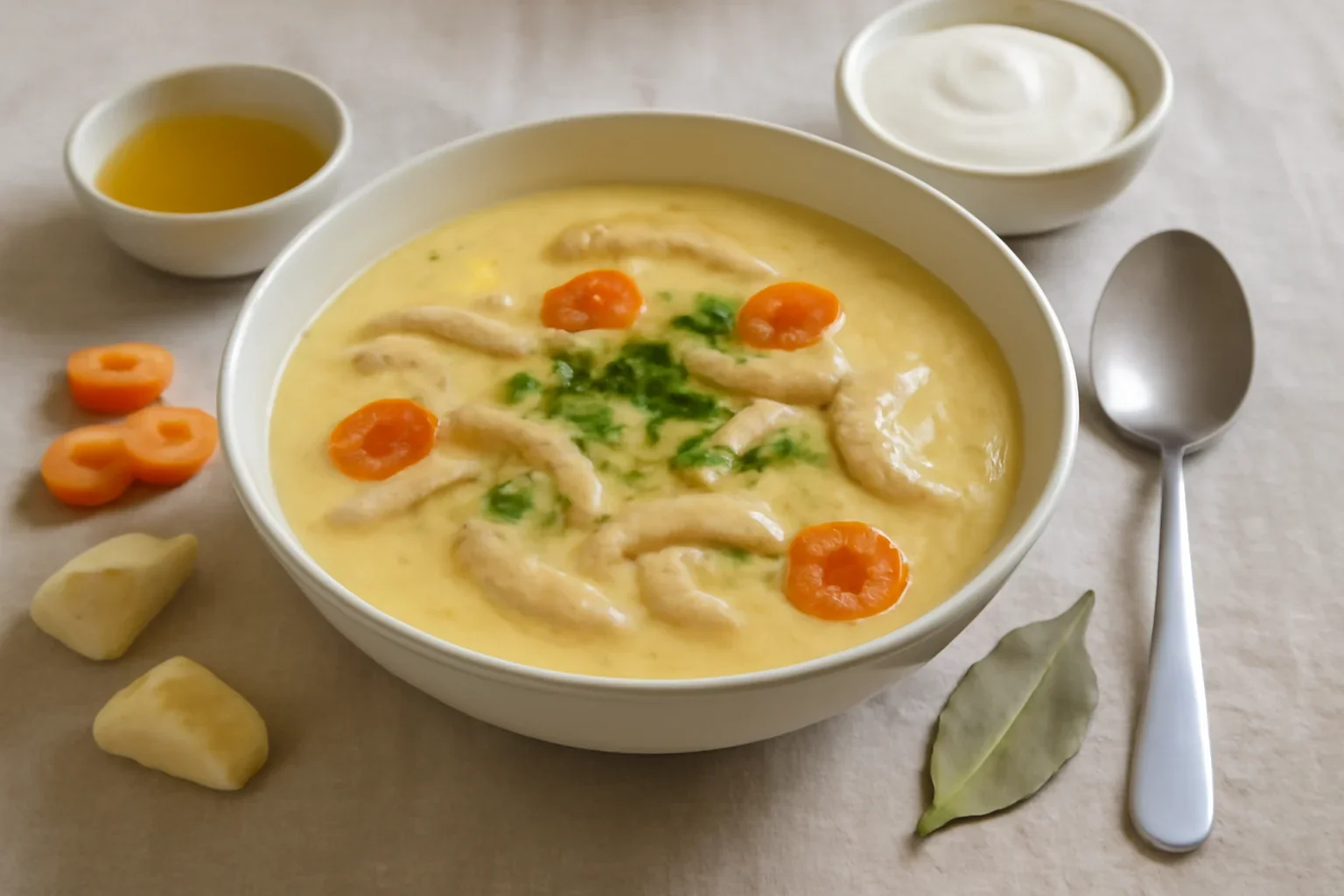 Ciorba de burta la Cook4Me, rapida si cremoasa