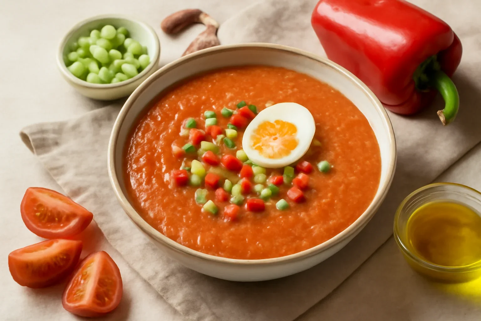 Gazpacho reteta de supa rece