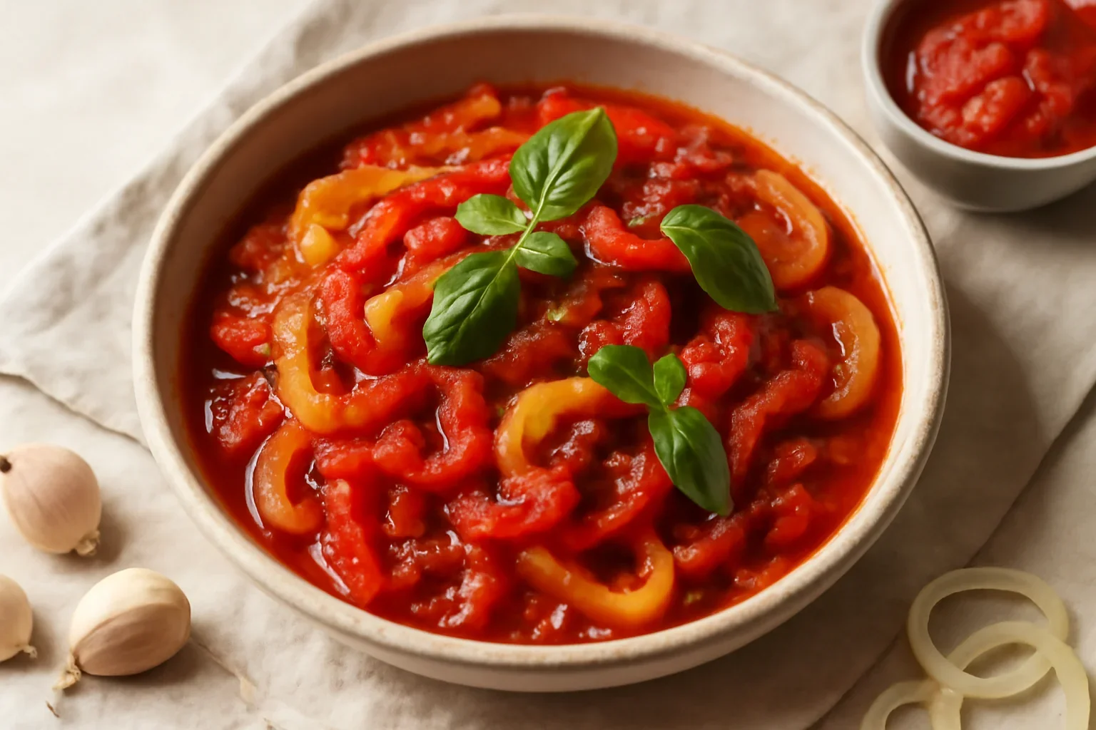 Mâncare de vară cu ardei – peperonata