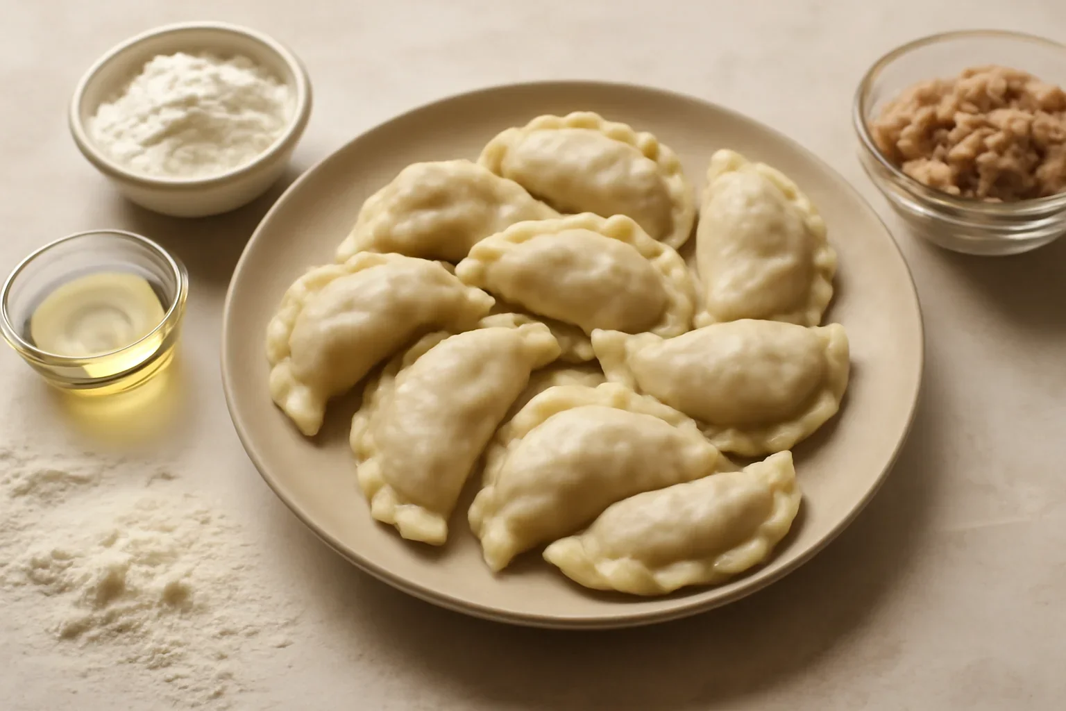 Pierogi cu carne