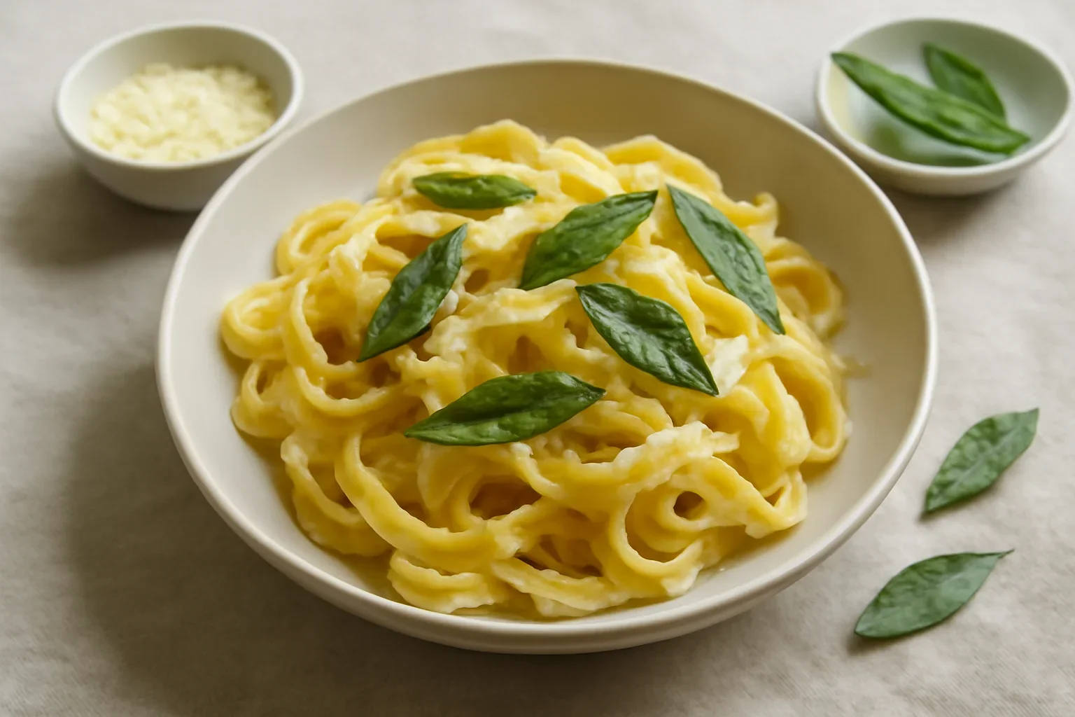 Tagliatelle cu unt și salvie – o rețetă simplă de paste