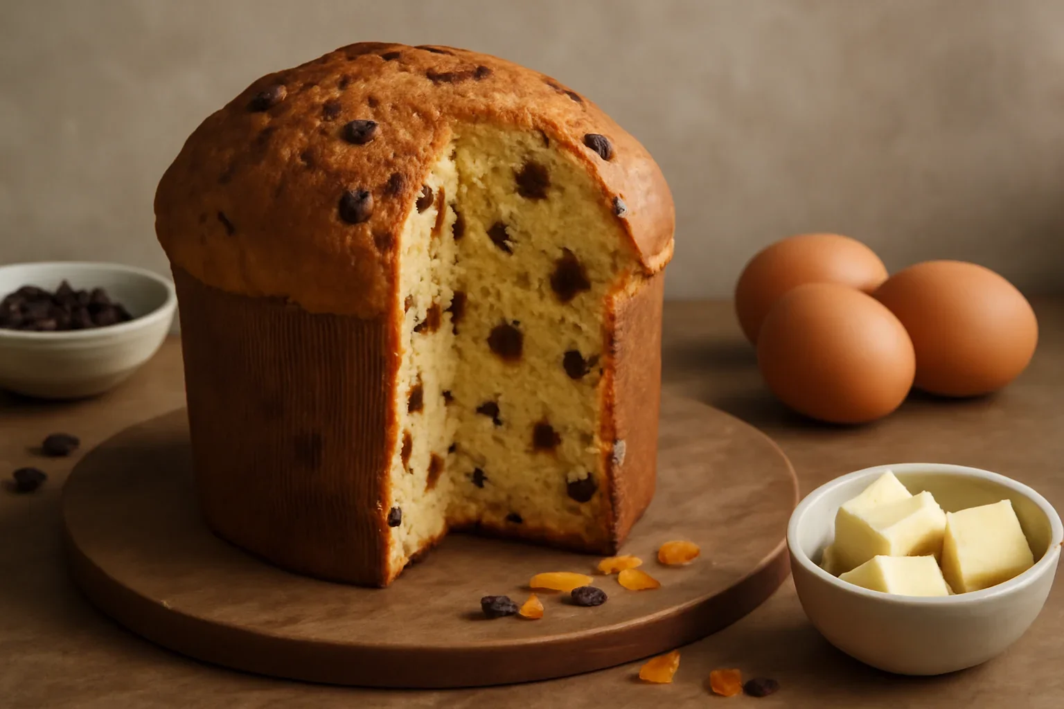 Panettone cu miros de sărbătoare