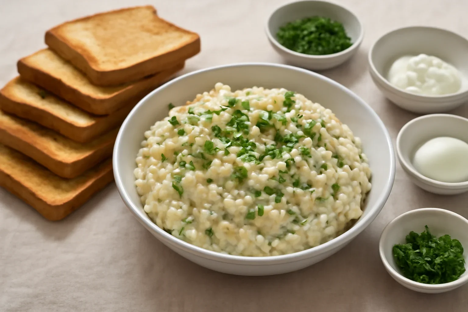 Salata de oua cu iaurt