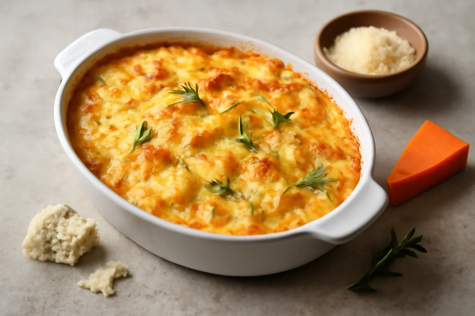 Gratin de cartofi quattro formaggi – rețeta de cartofi cu brânzeturi la cuptor