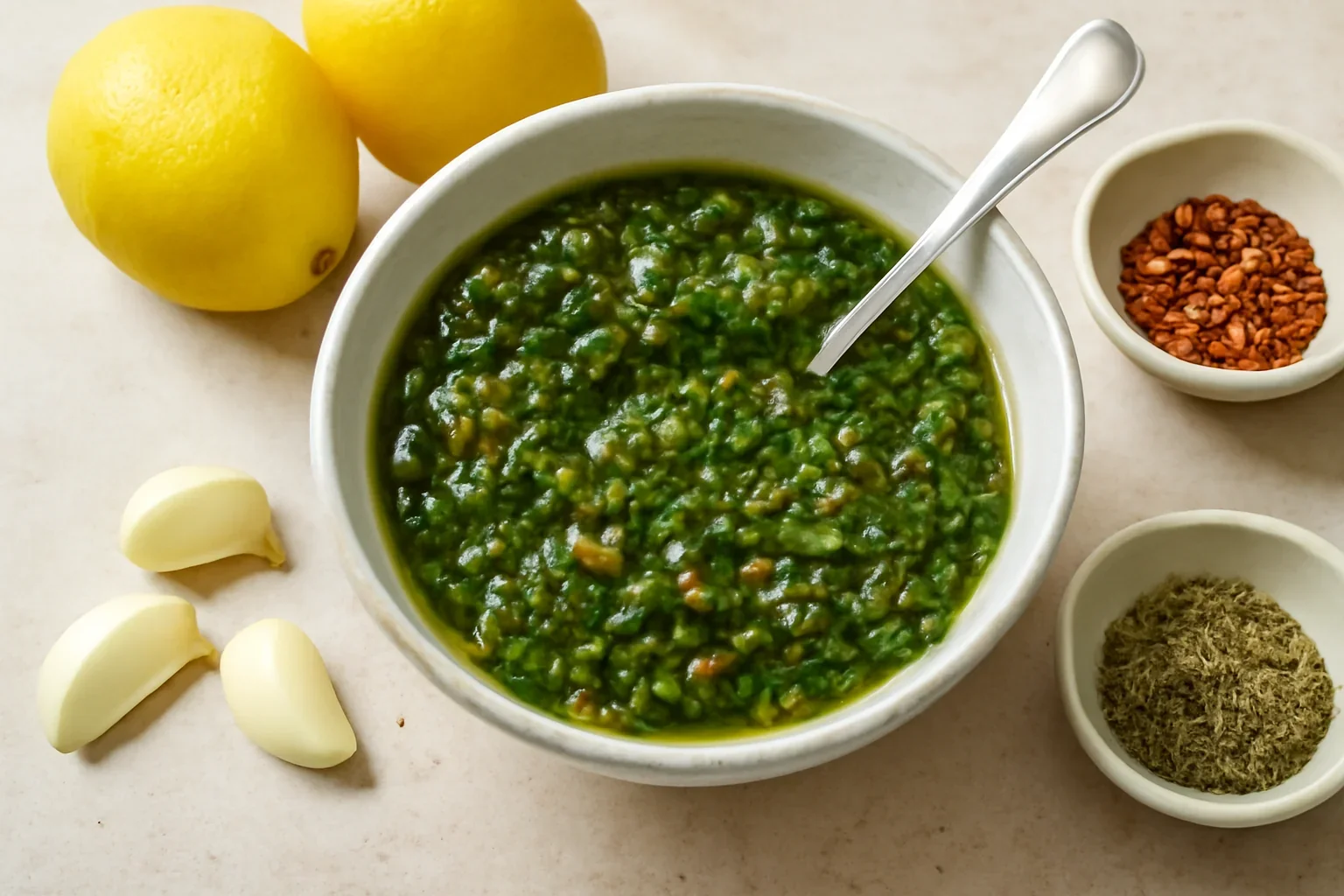 Sos chimichurri – rețetă simplissimă, aromată și rapidă
