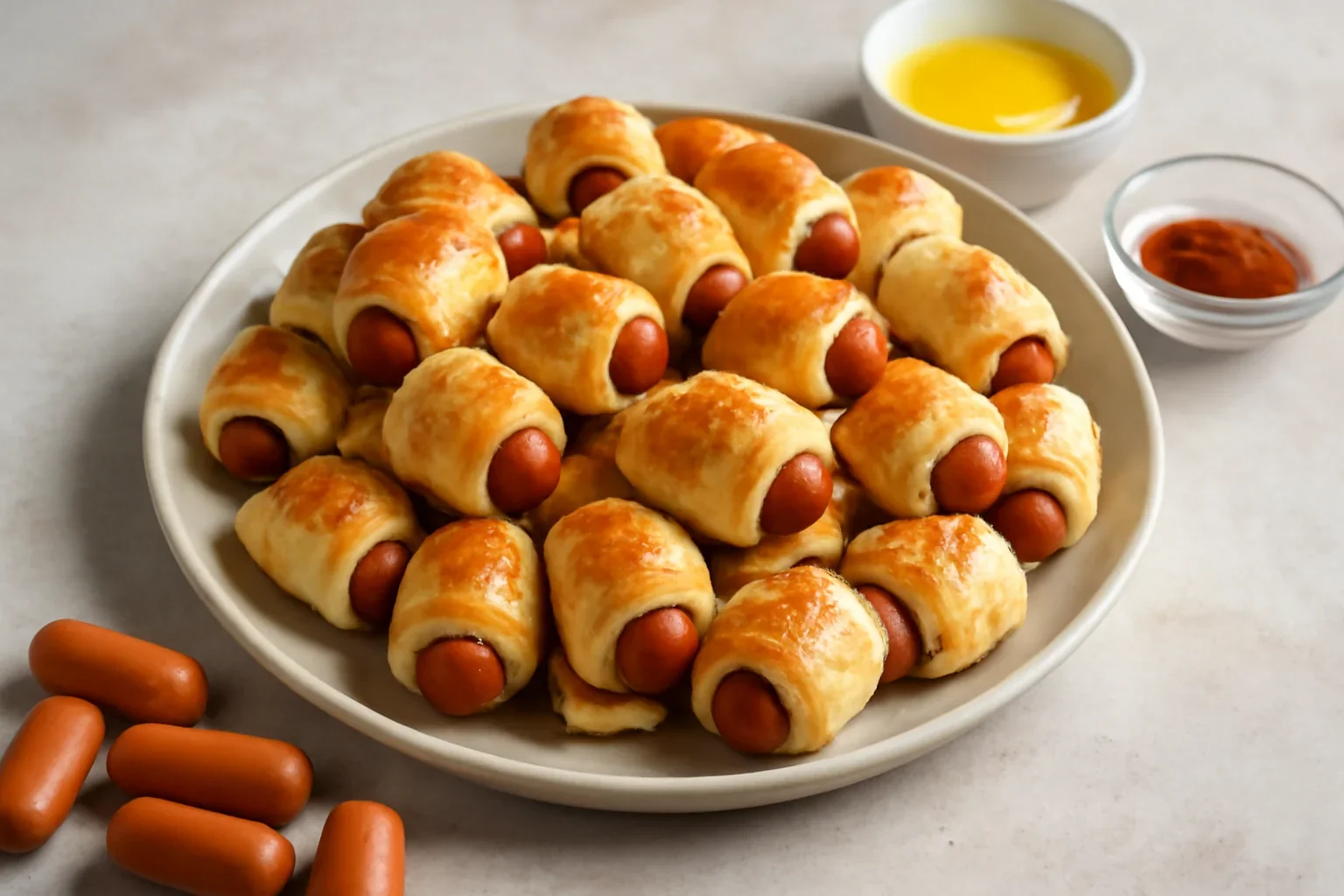 Carnaciori in foietaj reteta de pigs in blankets