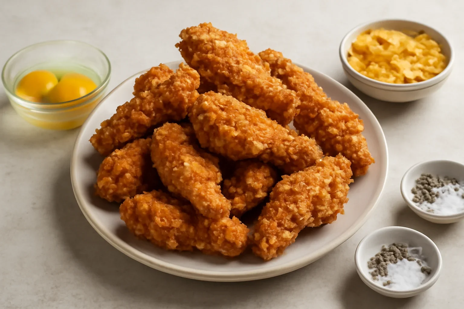 Aripioare de pui crocante gen KFC