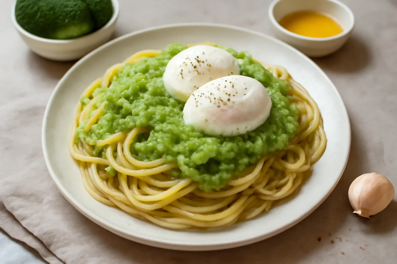 Paste cu sos de broccoli