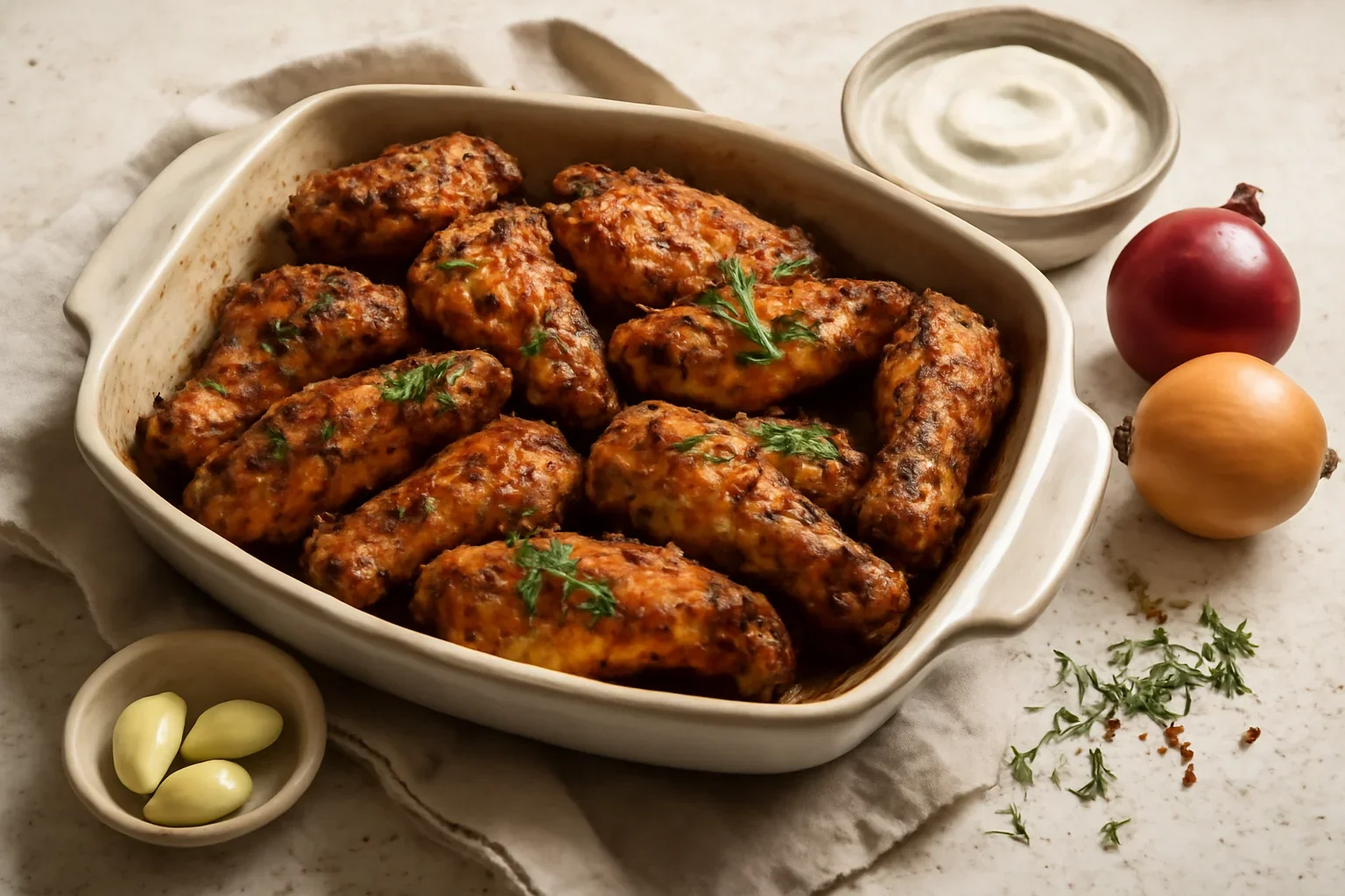 Aripioare picante marinate prajite la cuptor sau gratar