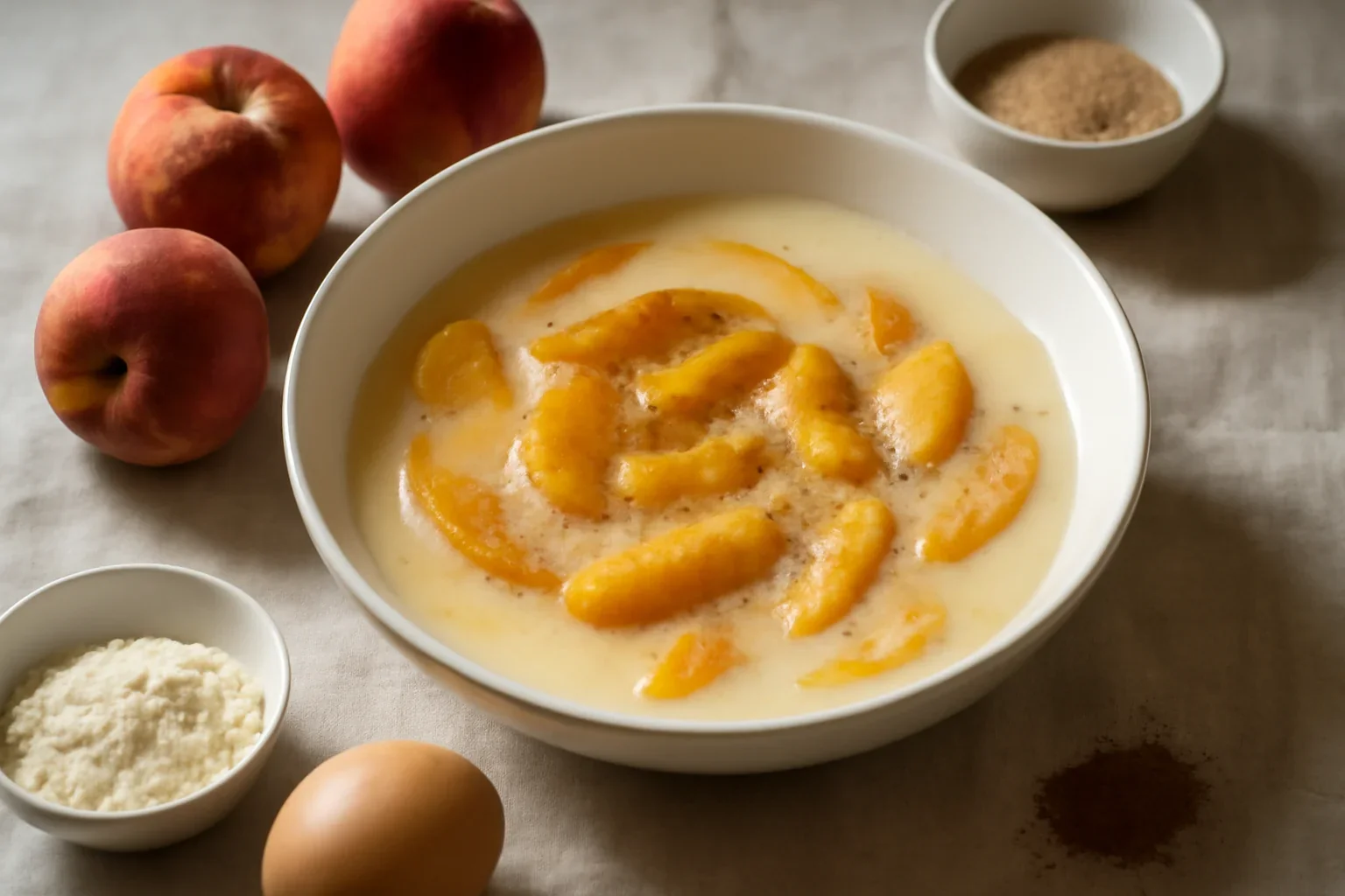 Supa de piersici sau alte fructe