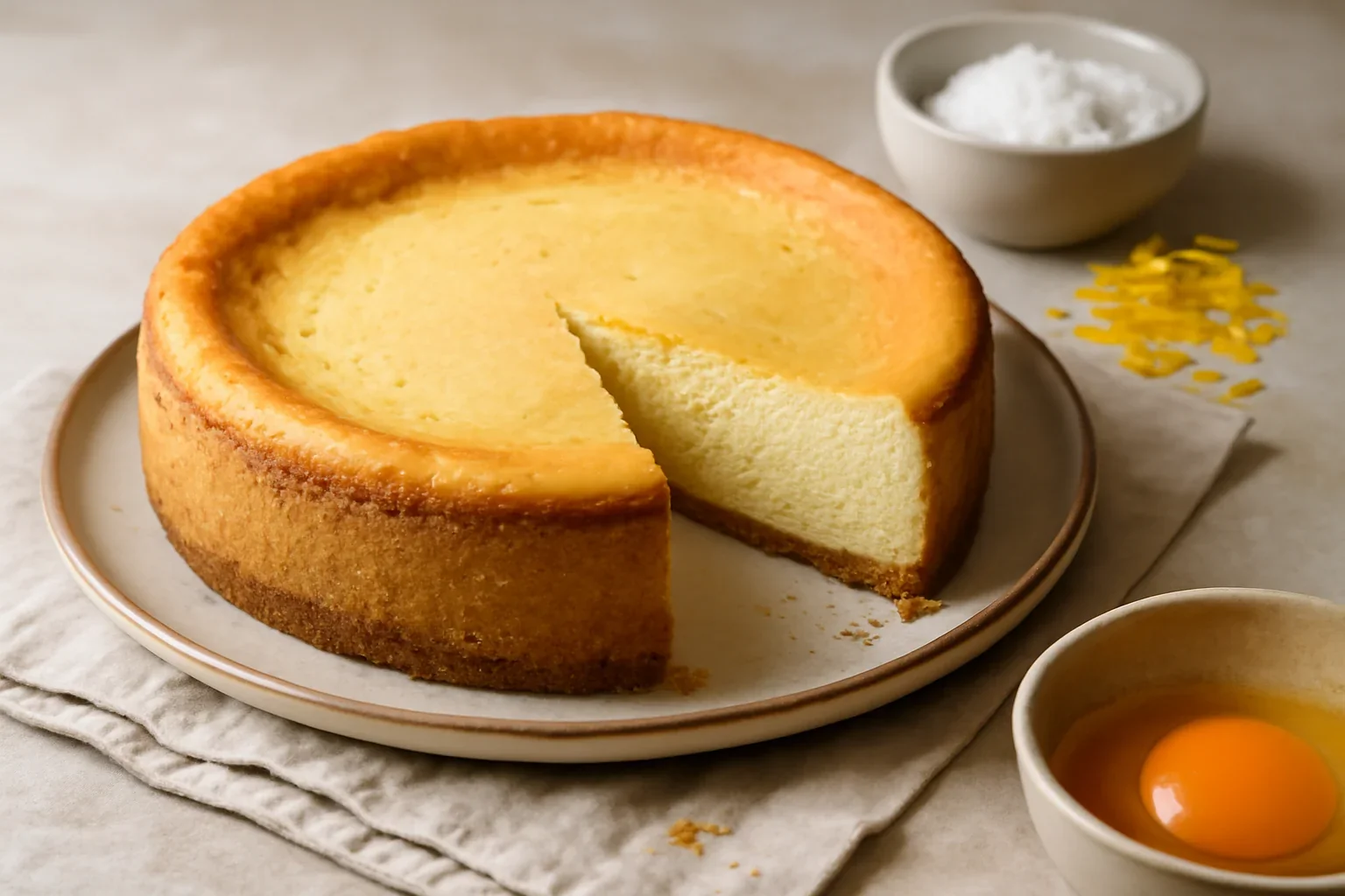 Cheese cake (New York Cheesecake)